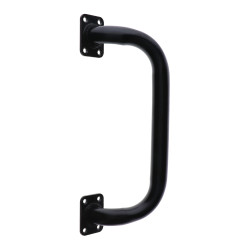 Madlo 348x88 mm, ø28 mm, osadenie 74 mm, pozinkované, čierna prášková farba Madlo 348x88 mm, ø28 mm, osadenie 74 mm, pozinkované, čierna prášková farba